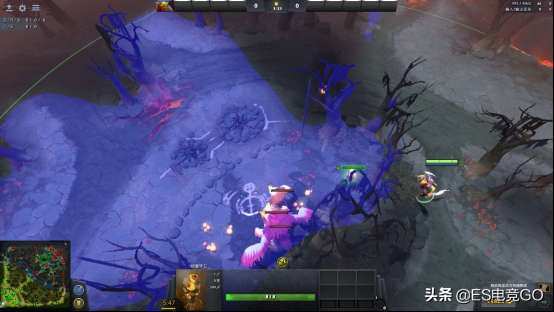 DOTA2攻略：如何在Dota2中完成“吃鸡”——信使击杀教学