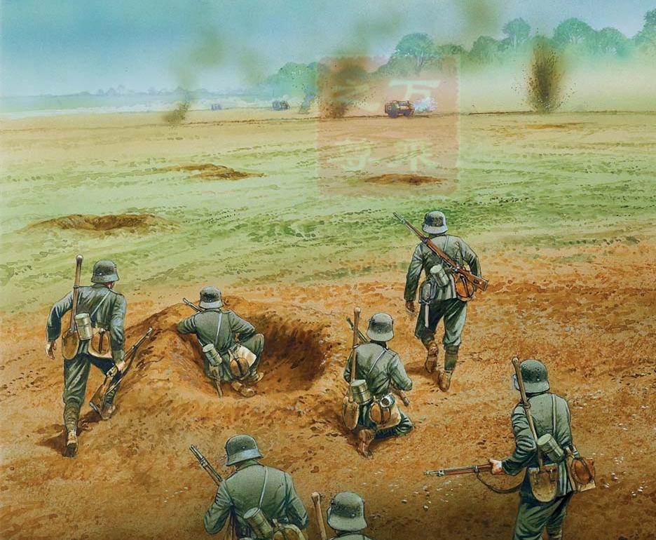 防御工事结构及攻防战术,一战堑壕战视频