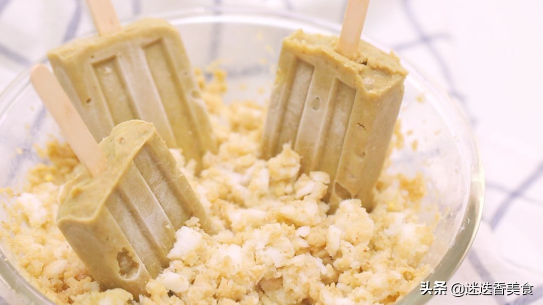 童年记忆绿豆冰棒，简单几步就能学会，解暑又降温
