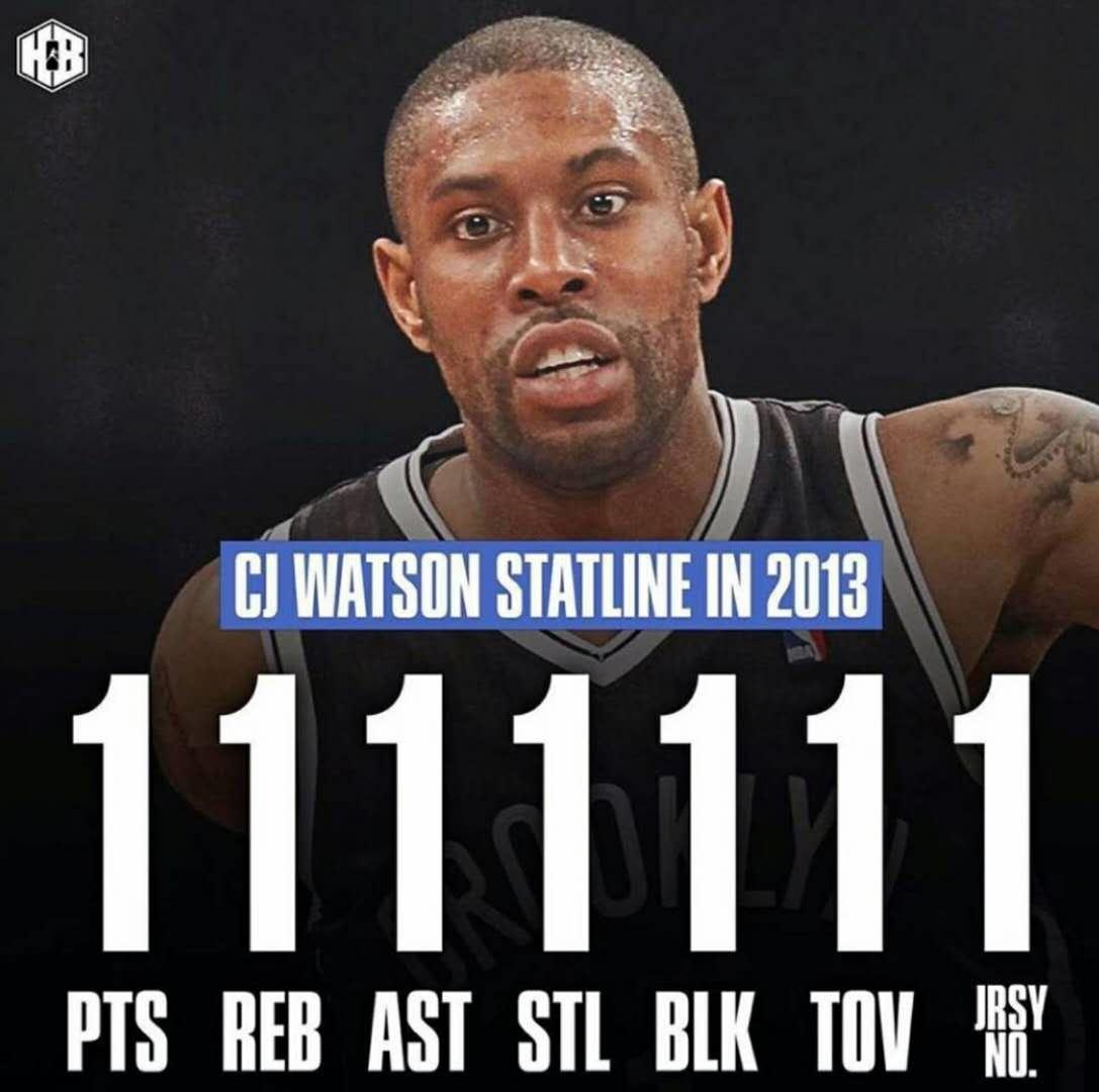 他身穿1号球衣，单场砍下1+1+1+1+1+1，这数据也太奇葩了