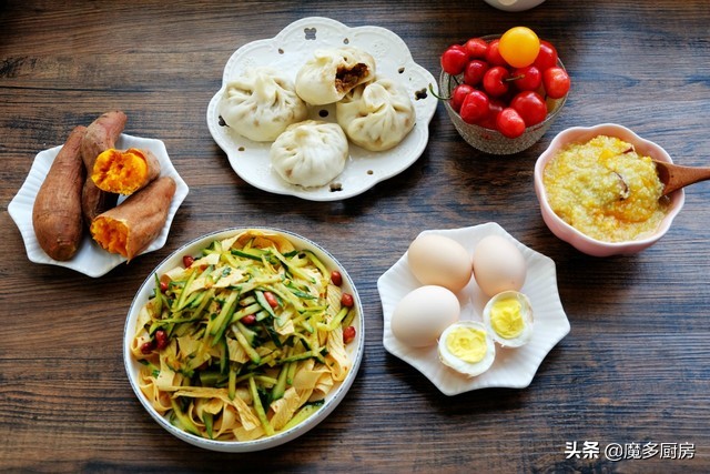 挑战给孩子做早餐30天不重样,坚持每天早起给俩娃做不重样早餐