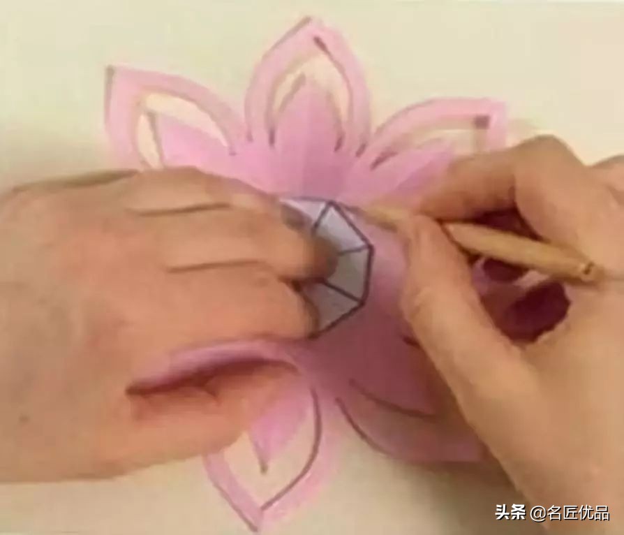 手工制作荷花睡莲,夏天的荷花手工小朋友