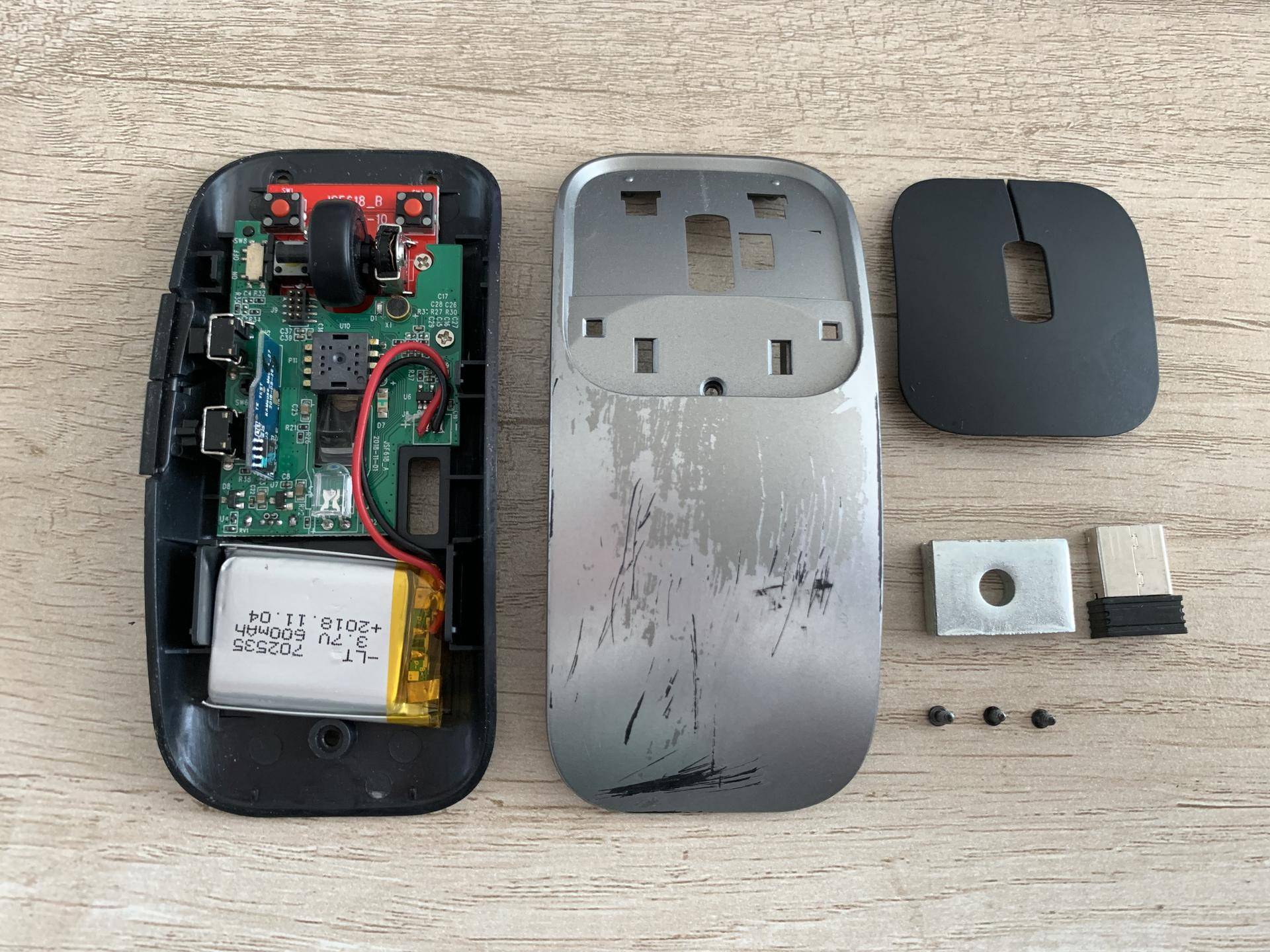 鼠标微维修,鼠标划痕怎么修复