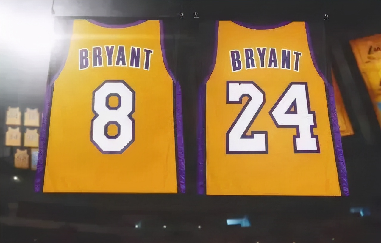 76人科比退役24号球衣,致敬传奇8号科比