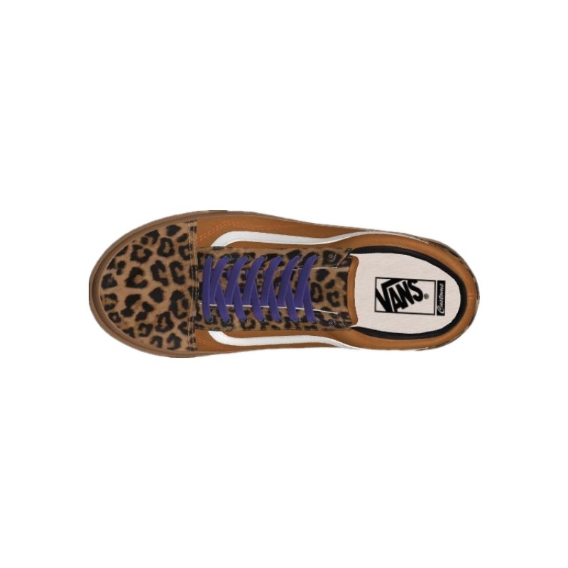 vans蓝色动物纹,vans棋盘格新年款