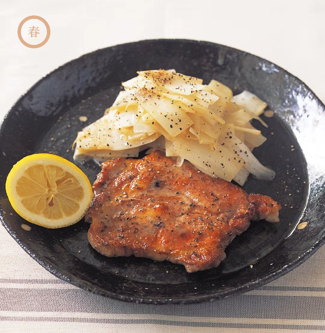 日式竹笋卷肥牛,日式竹笋干料理