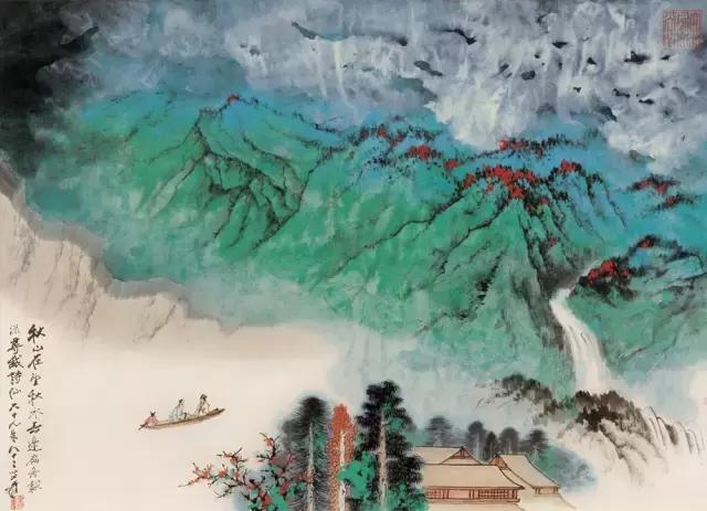 张大千的画,张大千的画拍卖