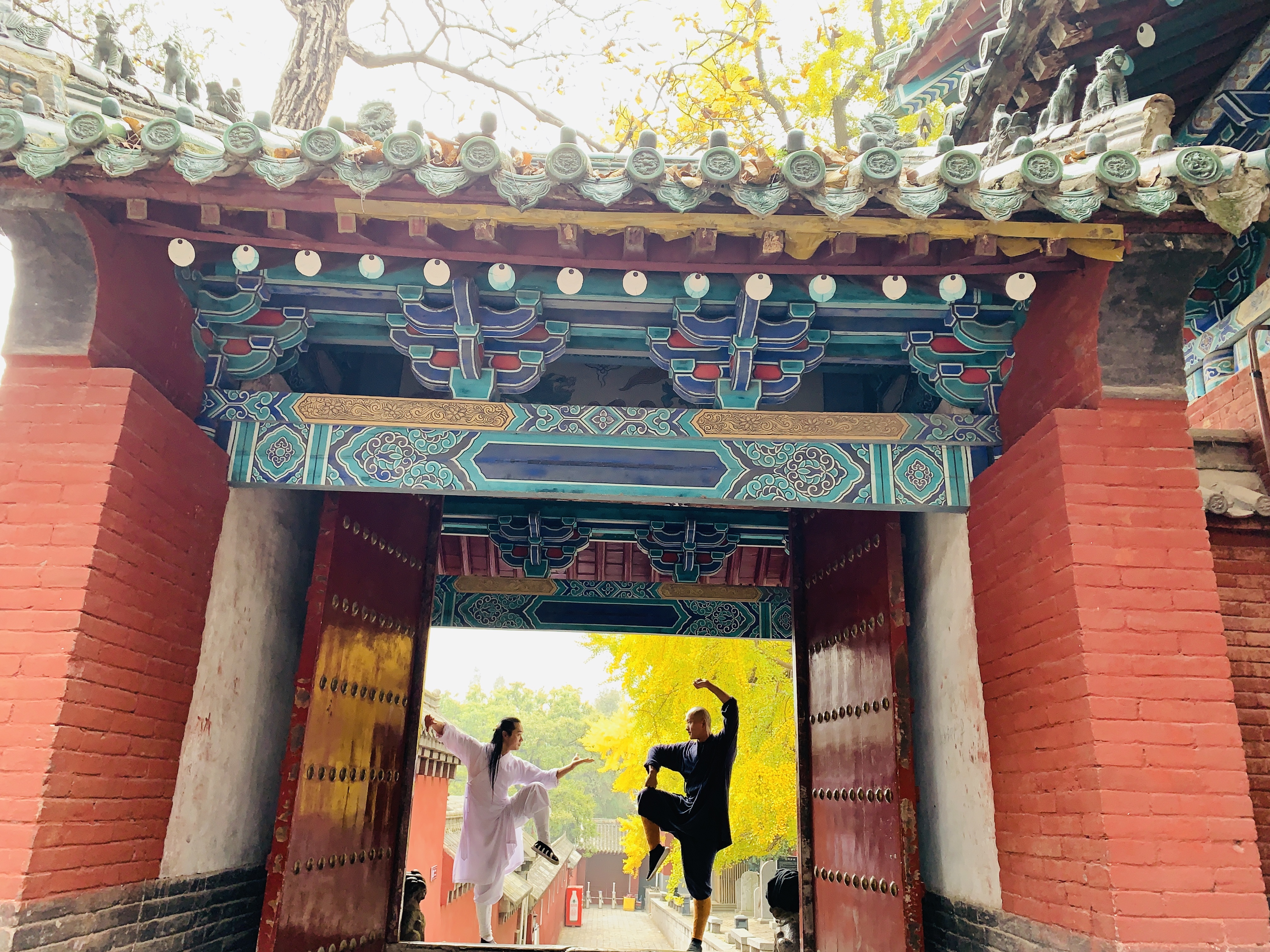 走进少林那扇无形的大门,少林一叶一菩提