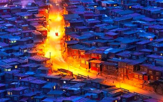 这个冬天去一趟色达,把2020年的不如意,尽数放下