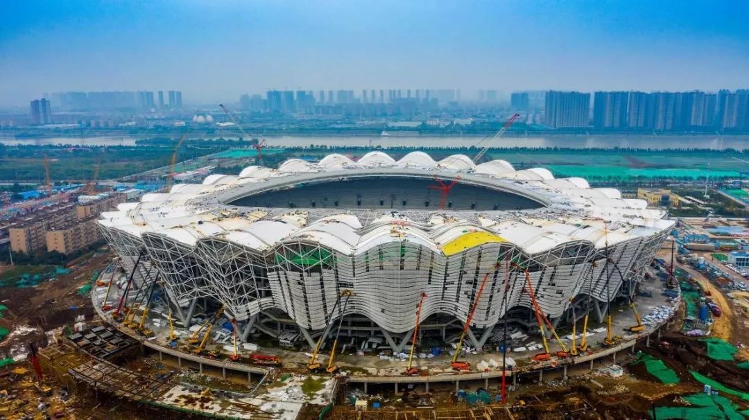 西安奥体中心石榴花体育馆,西安奥体中心全景剧透