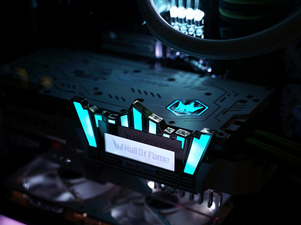 rtx2080名人堂10周年,黑白拼色主机