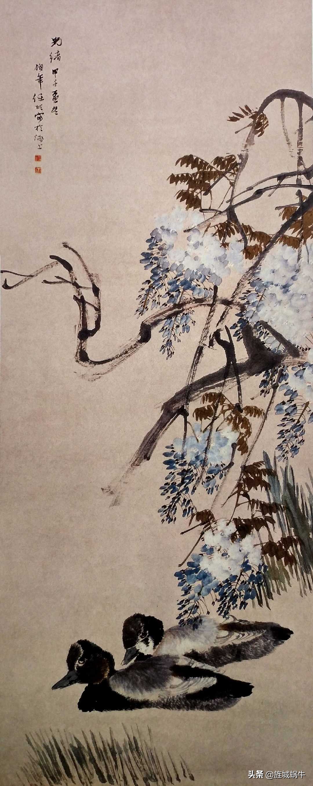 他以笔墨捕捉迎风腾飞的鸟雀、轻灵鲜活的花蕾