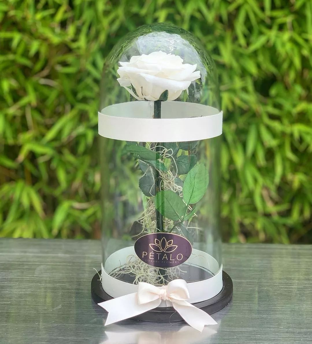 新款永生花玻璃罩,玻璃罩永生花手工diy制作