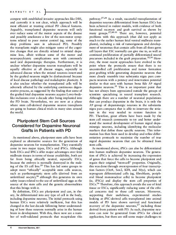 干细胞疗法在帕金森上的应用,干细胞治疗帕金森的最新临床招募