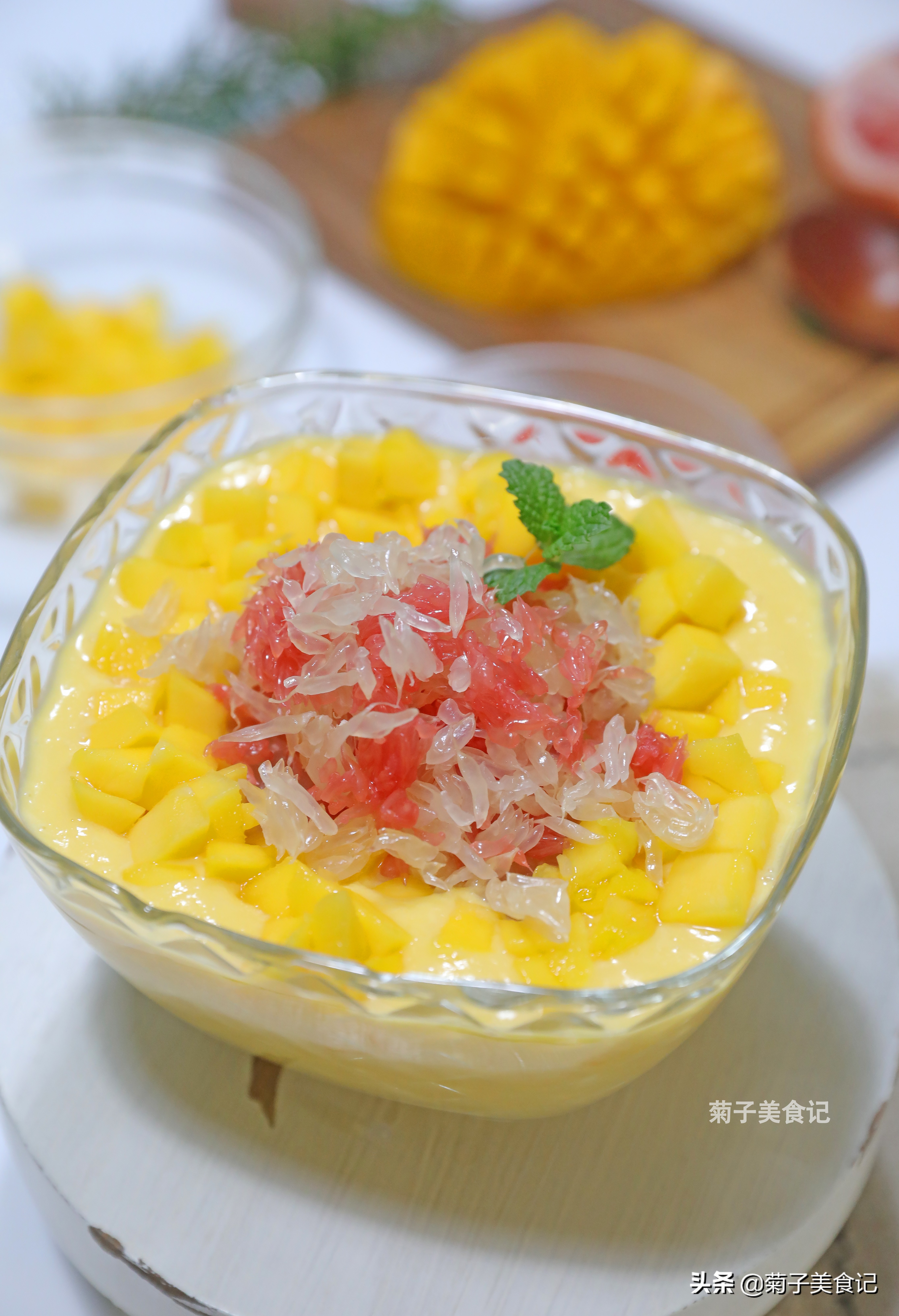 满记甜品杨枝甘露港式糖水怎么喝,杨枝甘露港式碗装经典甜品做法