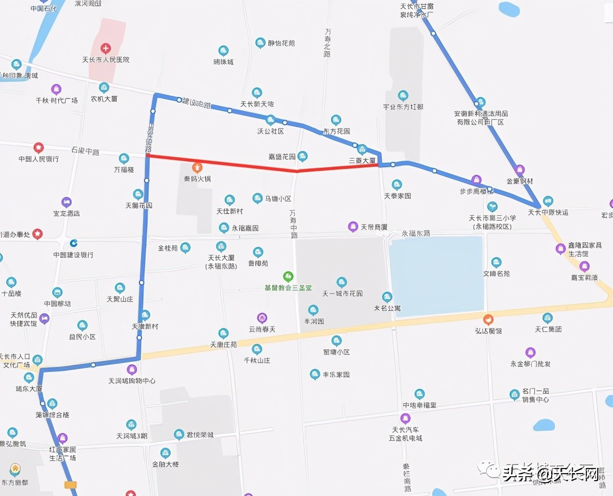 天长城乡公交最新恢复时间,天长6路公交车路线