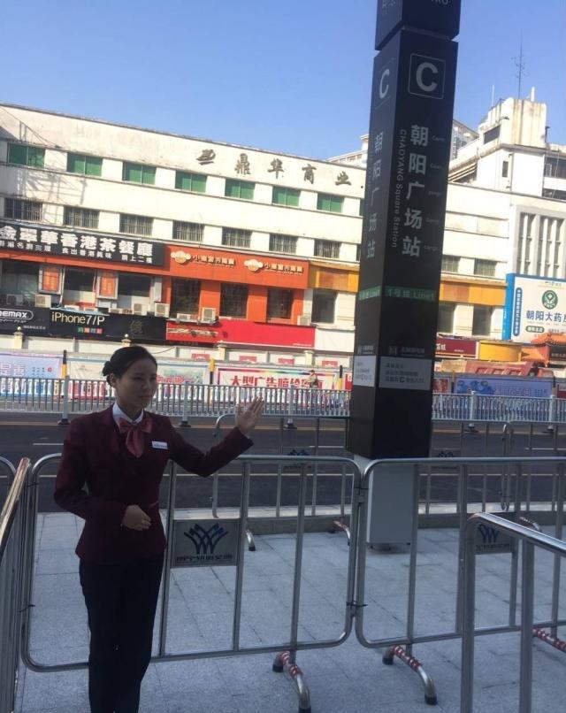 南宁朝阳广场客流量,南宁地铁朝阳客流高峰