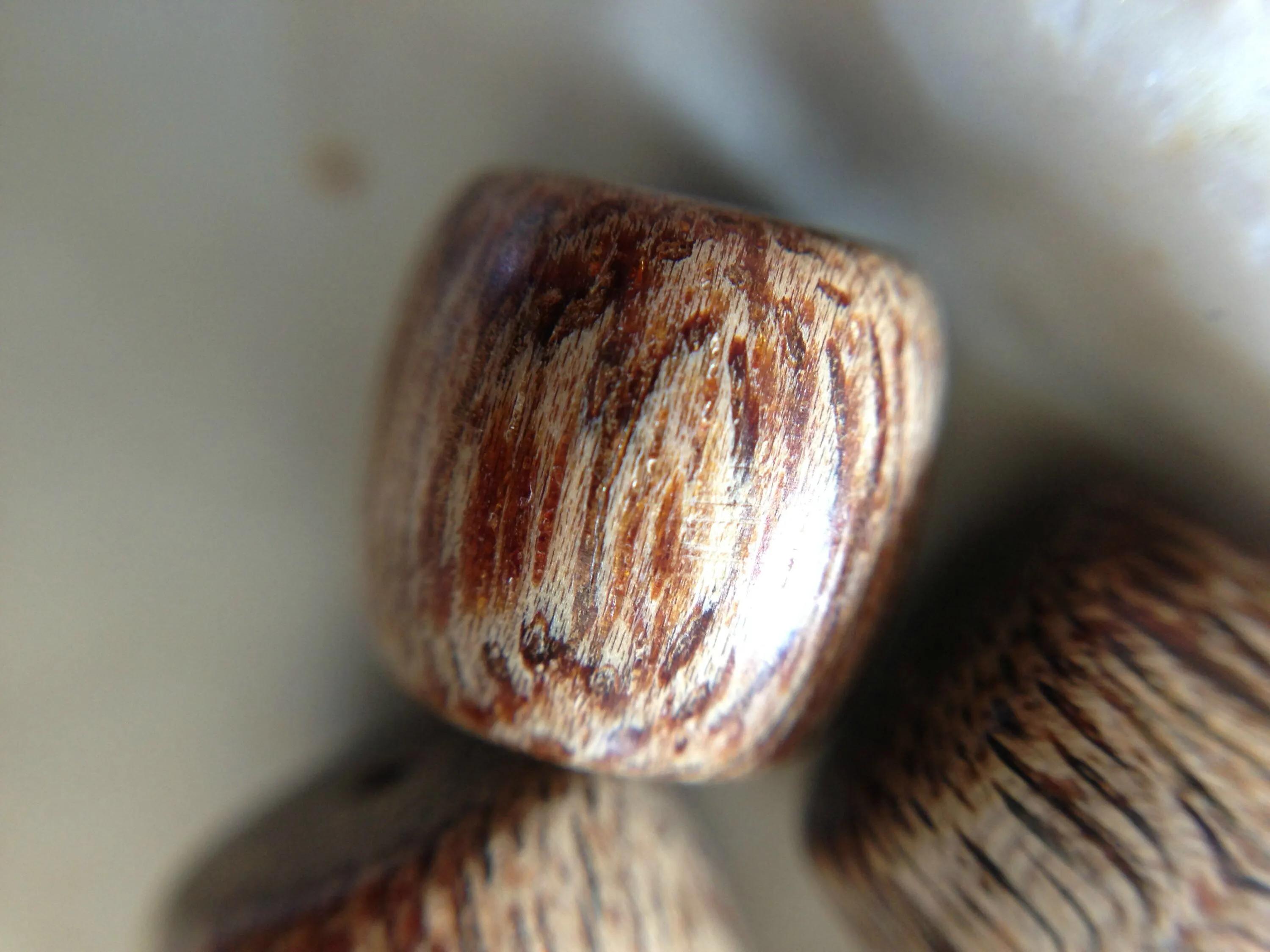 富森红土黄油桶形念珠