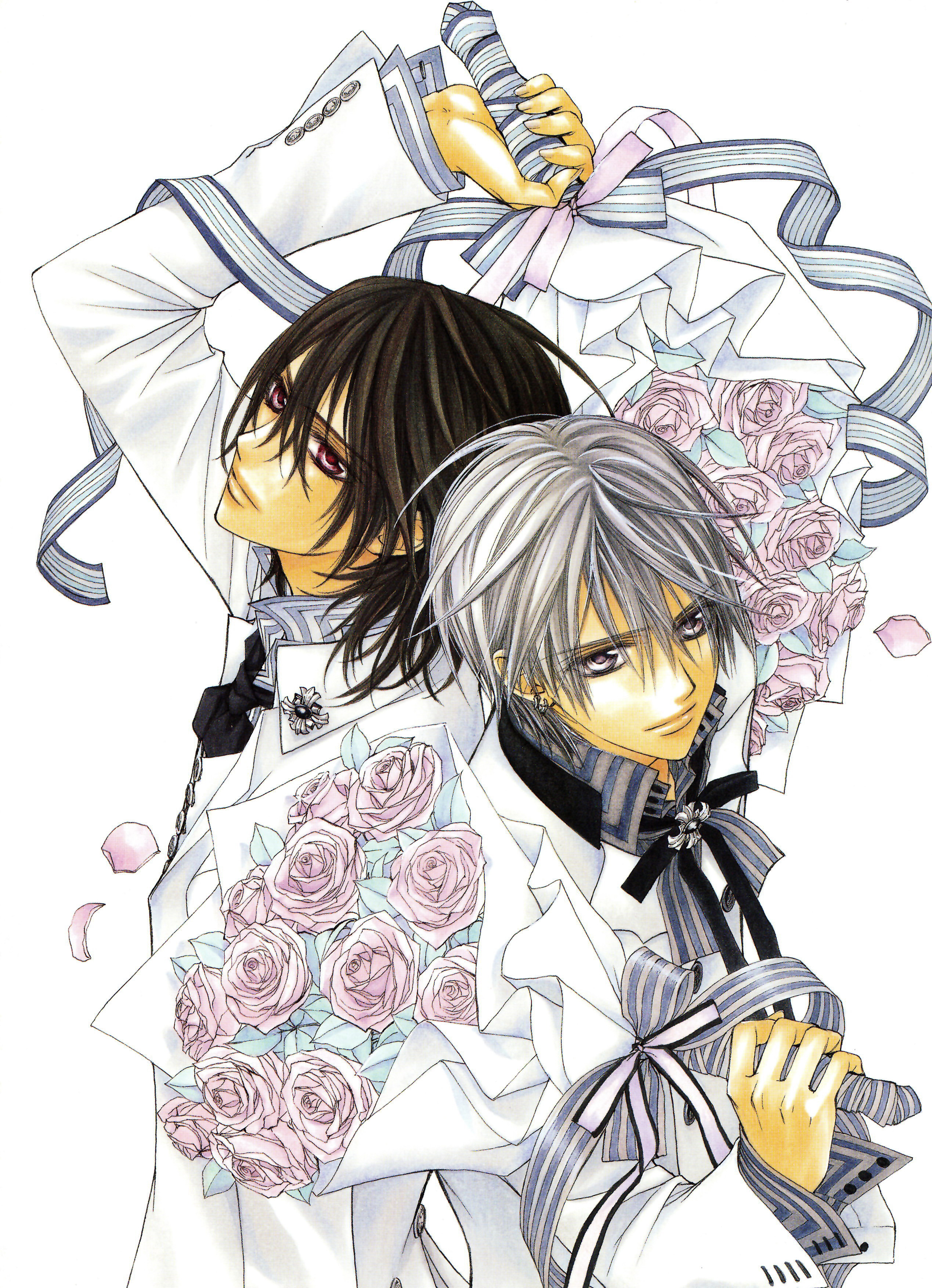 有关帅气吸血鬼的漫画图片,画风超精致的日本吸血鬼漫画