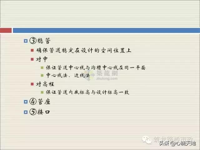 沟槽横列板支护施工流程,市政管道沟槽6大施工流程