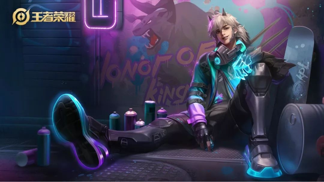 曹操kpl天狼征服者,王者荣耀曹操新皮肤kpl