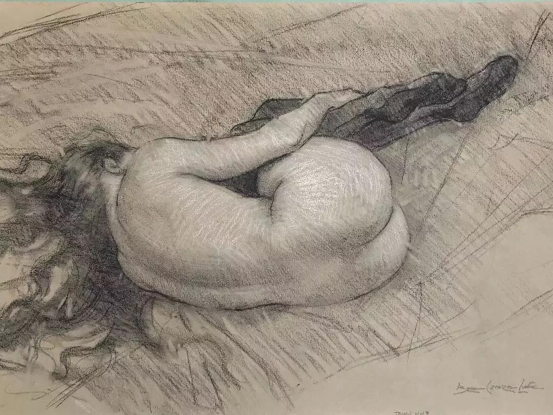 梅伦利斯顿素描作品欣赏,卡梅伦利斯顿作品