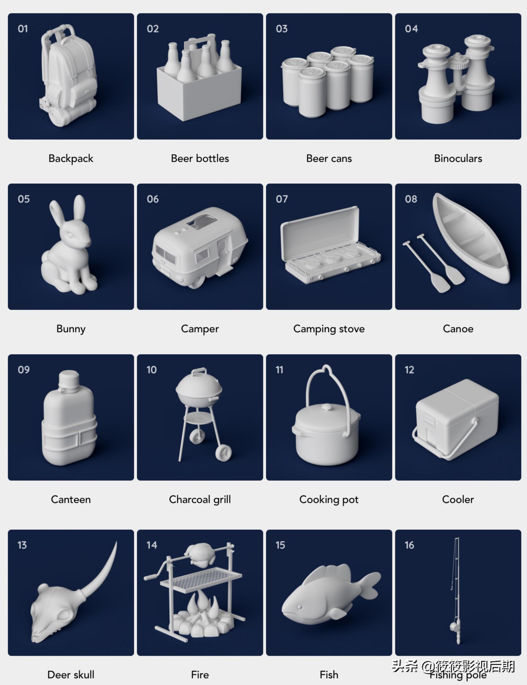 c4d模型库在哪下载,c4d多边形建模高清图