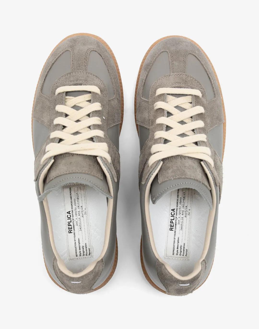 德训鞋奶油蓝白,白百何黑色德训鞋穿搭