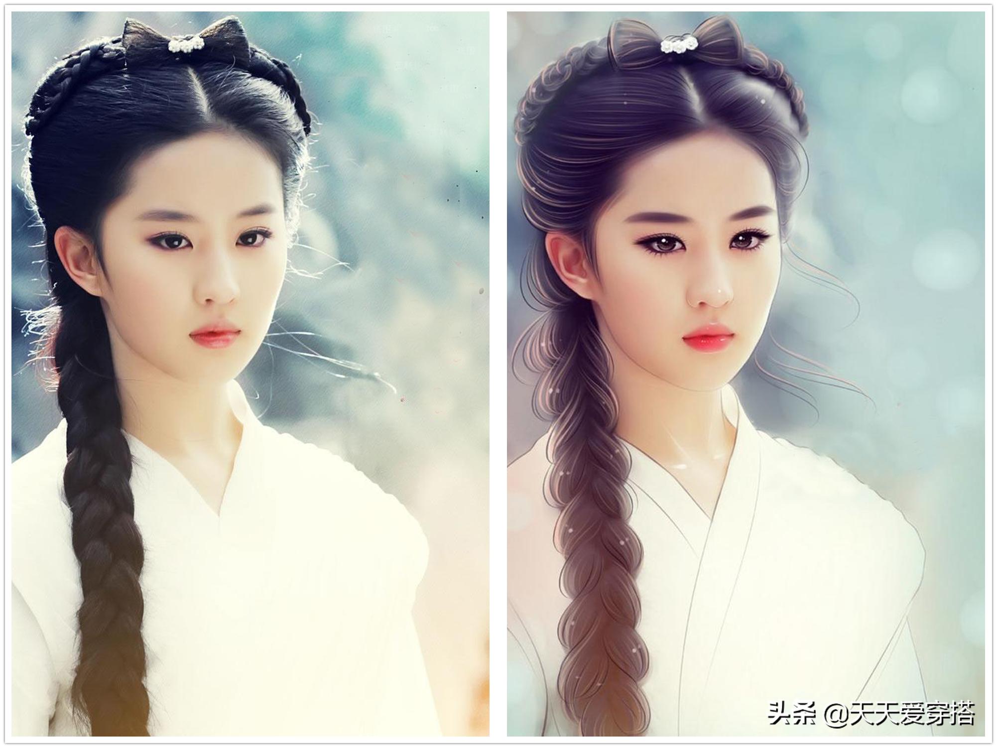 古装精美图刘亦菲,赵丽颖杨紫热巴杨幂唐嫣