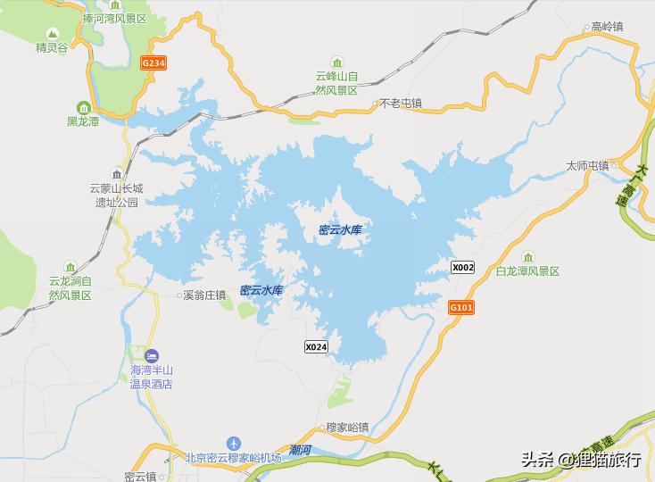 密云水库北京水库,密云水库比怀柔水库大多少