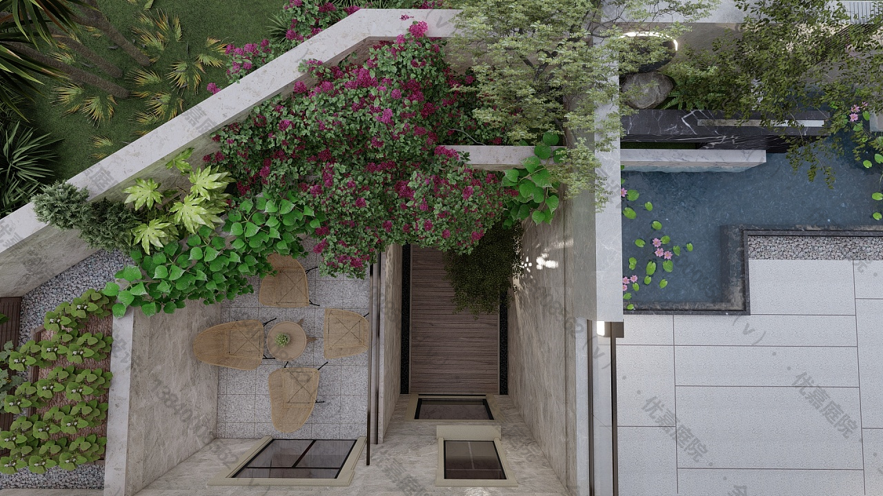 看完才知道这套别墅如此简单,看完院子的感受