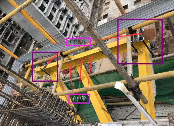 新型悬挑式脚手架施工流程,新型悬挑脚手架孔洞不漏水