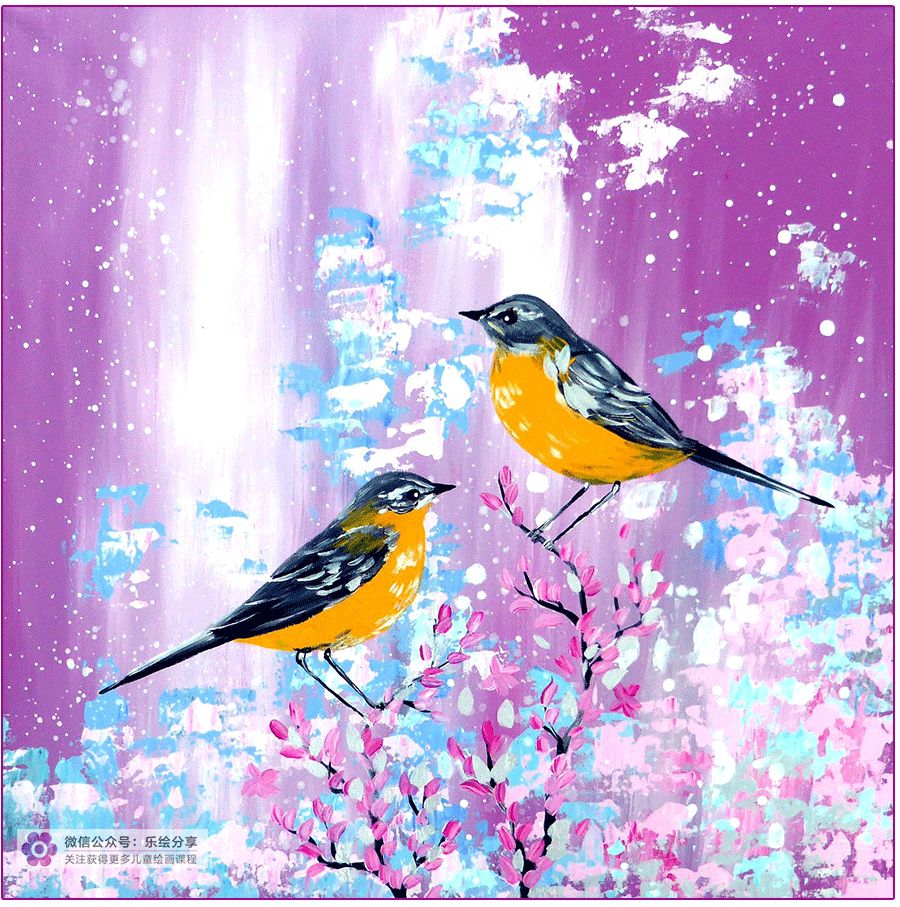 儿童油画作品简单水粉,儿童水溶性油画创意画作品