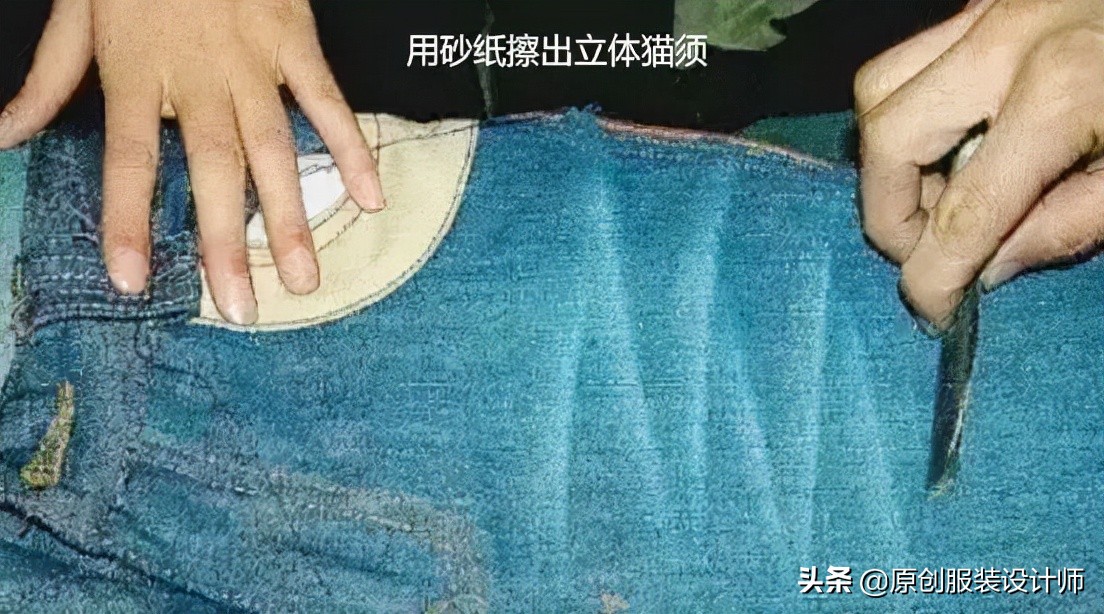 牛仔洗水的八道工序,牛仔洗水工艺流程与效果