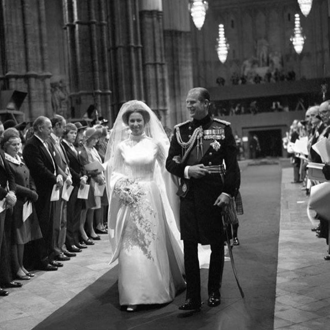 英国亲王菲利普亲王年轻时,英国公主和菲利普亲王