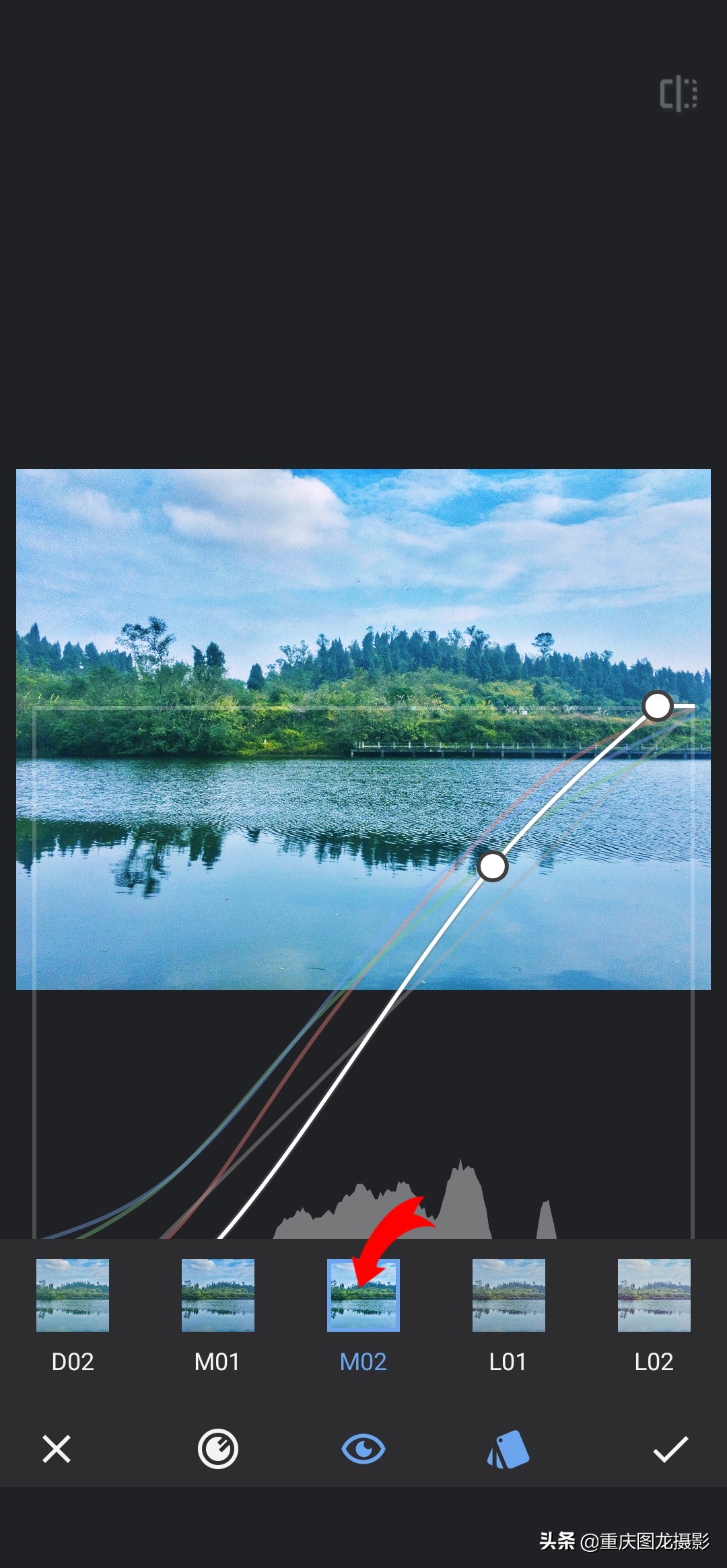手机修图摄影教程snapseed,snapseed修图教程照片倒影制作