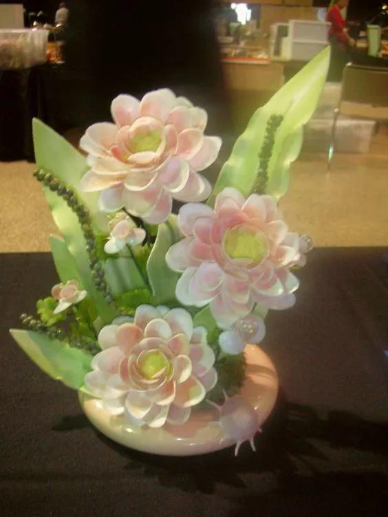 海边捡的贝壳可以做什么手工,贝壳创意手工种花