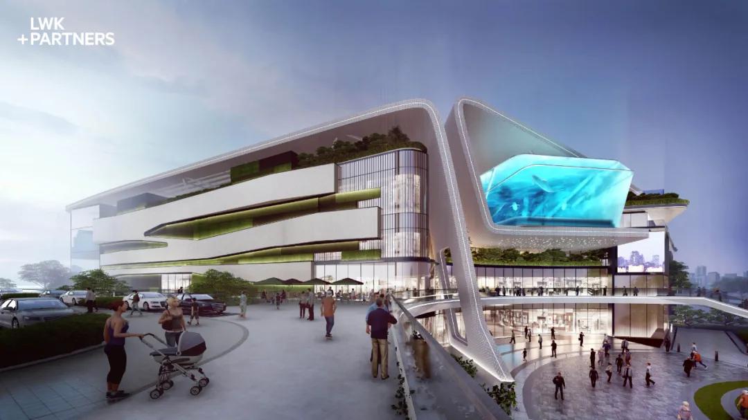 LWK梁黄顾|中山欢乐海岸购物中心及公寓设计方案出炉