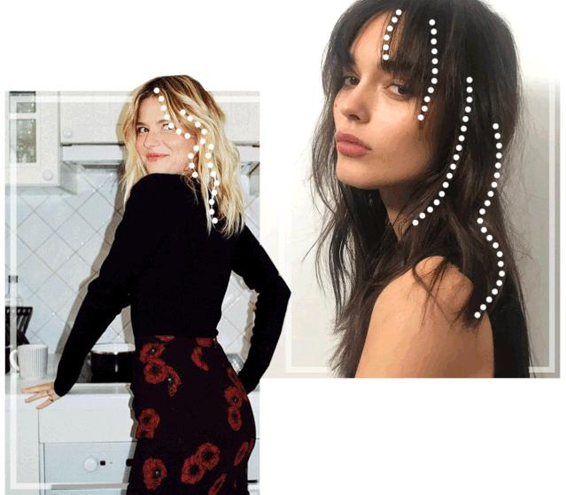 娃娃脸适合丸子头的刘海,圆脸八字刘海蛋卷头