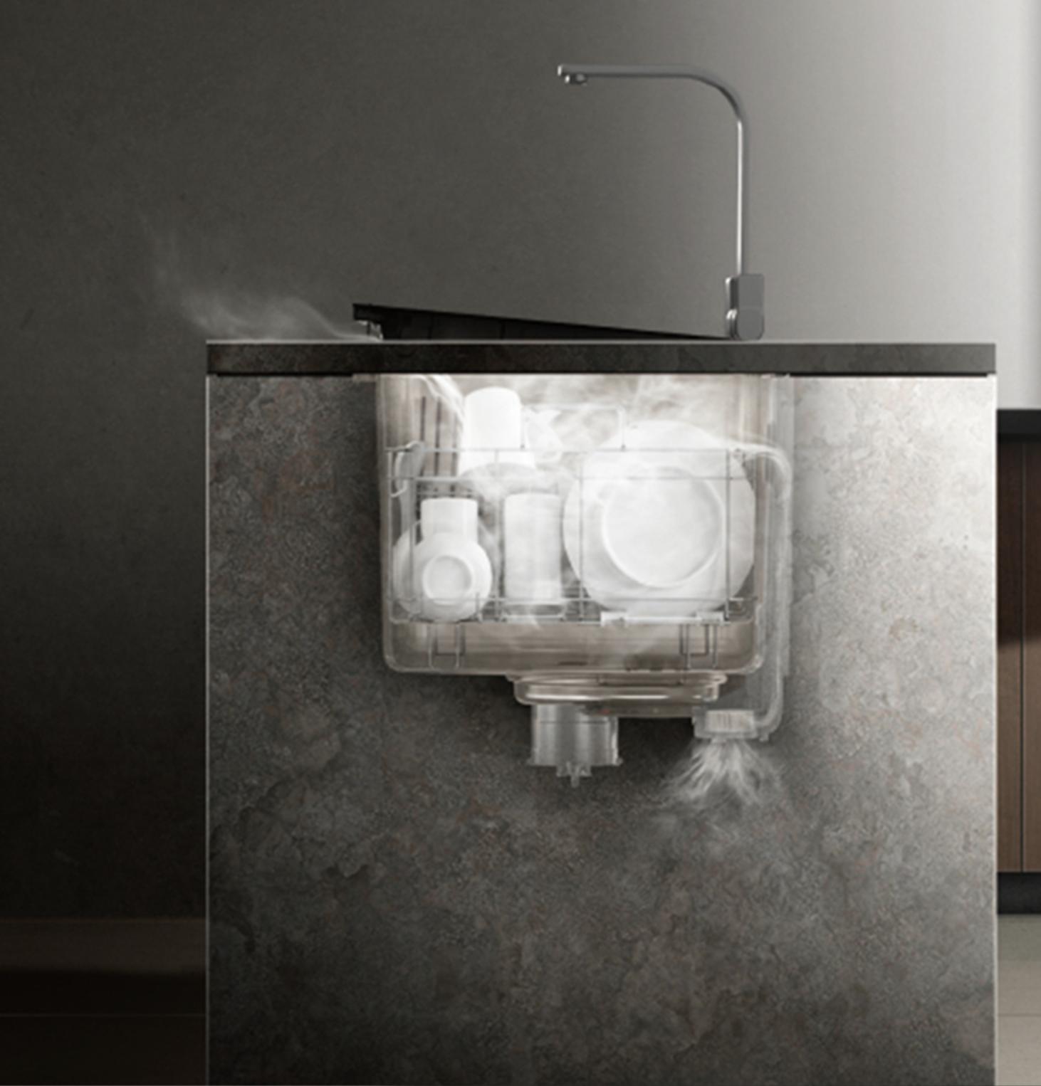 方太水槽洗碗机e5可以洗多少套,方太e5洗碗机空间