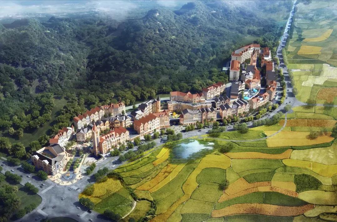 株洲青龙湾童话小镇2020年,株洲青龙湾蓝谷小镇