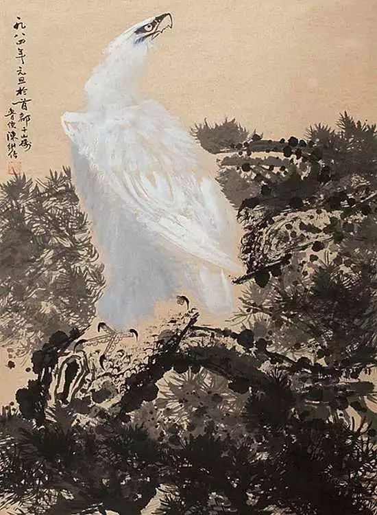 陈继儒山水画作品欣赏,陈良宗山水画作品欣赏
