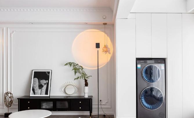 阳台洗衣机吊柜怎么做最实用,阳台洗衣机吊柜不做后期做可以吗