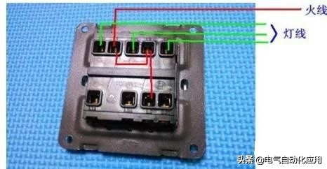 4个接线的点火开关接线视频,四开开关12个接线口怎么接线图解