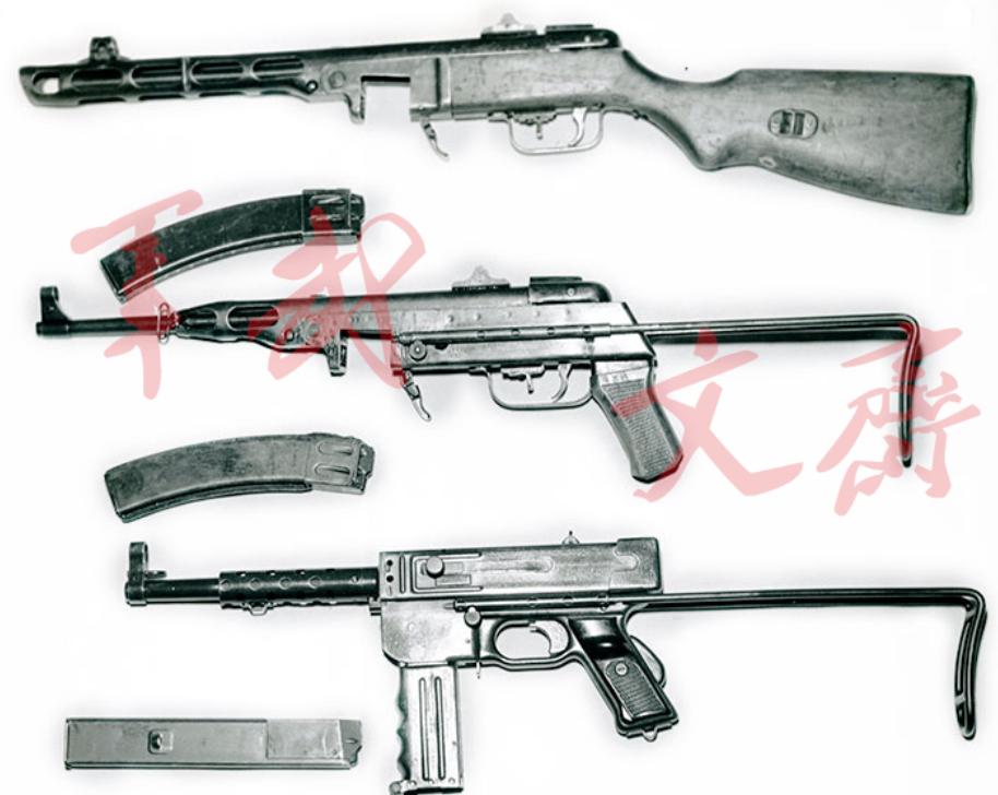 波波沙冲锋枪有多猛,波波沙和50式冲锋枪