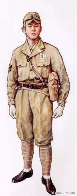 日军m标,日本军胸前有黑色标志的是什么兵