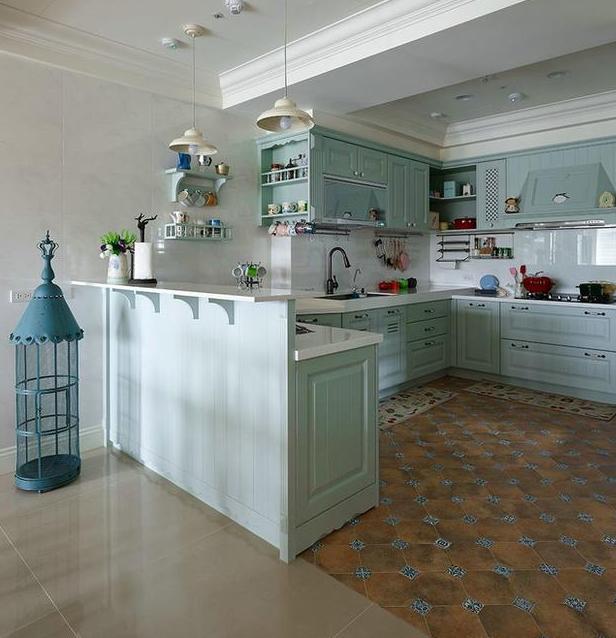 封闭厨房不装门怎么好看,厨房不安装门如何隔离