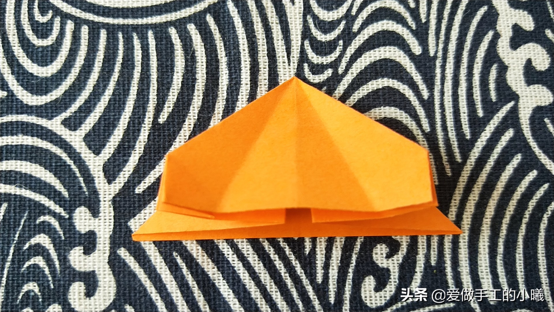 向日葵手工折纸手抄报立体,可以套在手上的向日葵折纸