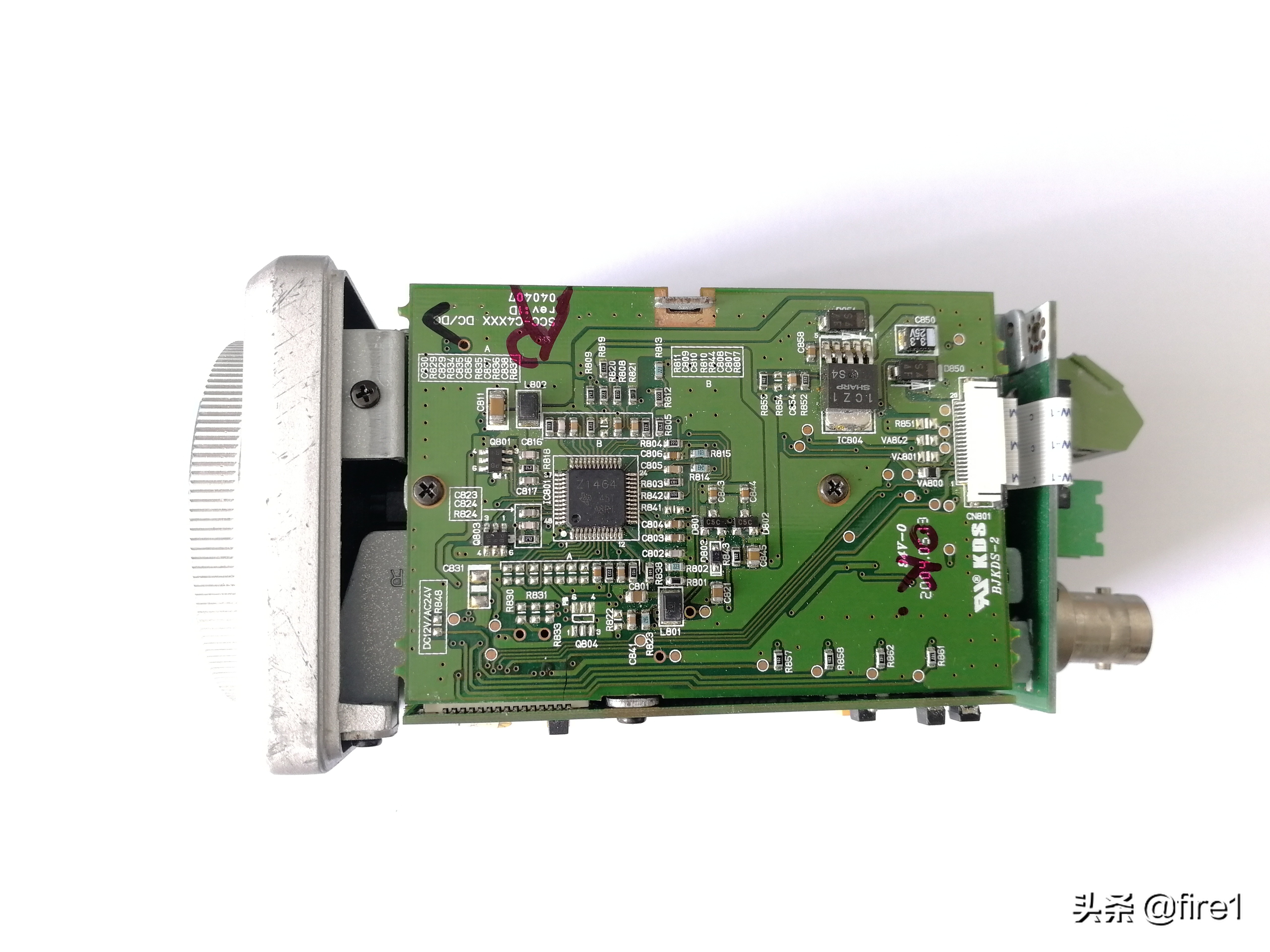 三星摄像头拆解价值,三星模拟球形摄像头