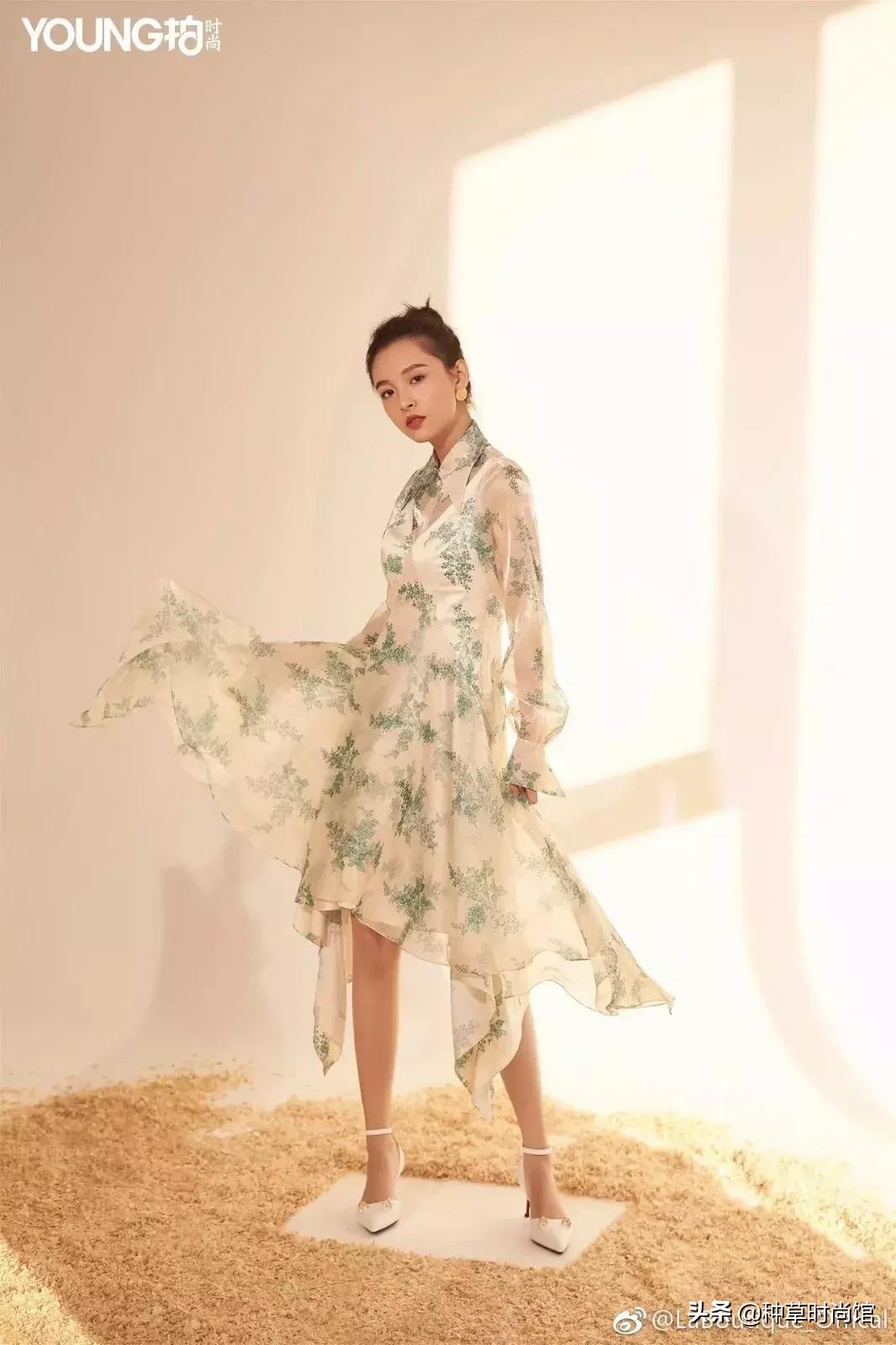 杨幂时尚穿搭太美,杨幂各种撩汉